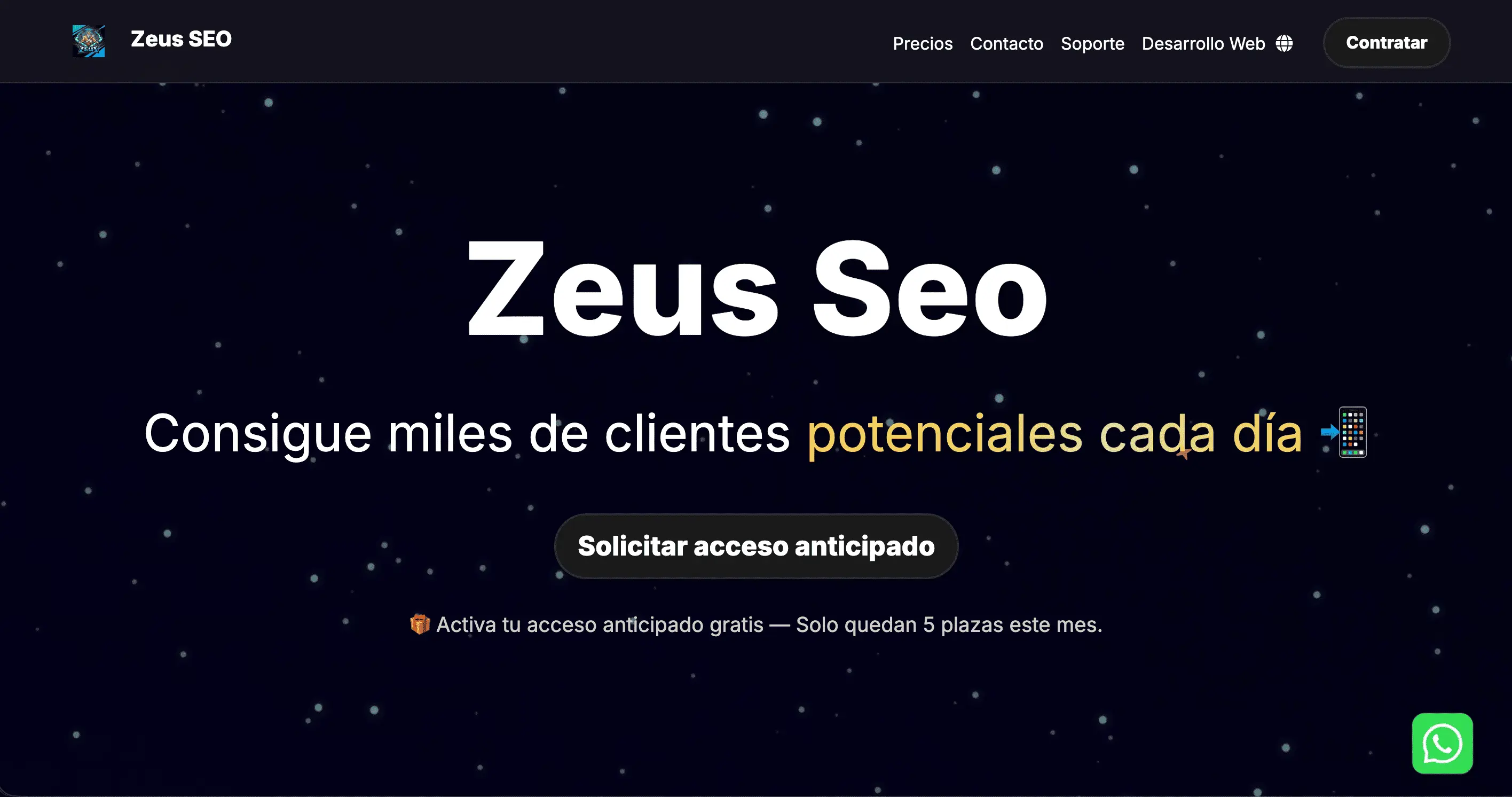 Zeus SEO – SaaS propio